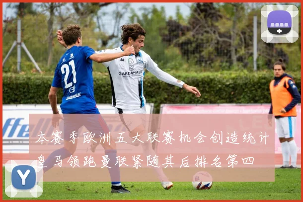 本赛季欧洲五大联赛机会创造统计皇马领跑曼联紧随其后排名第四